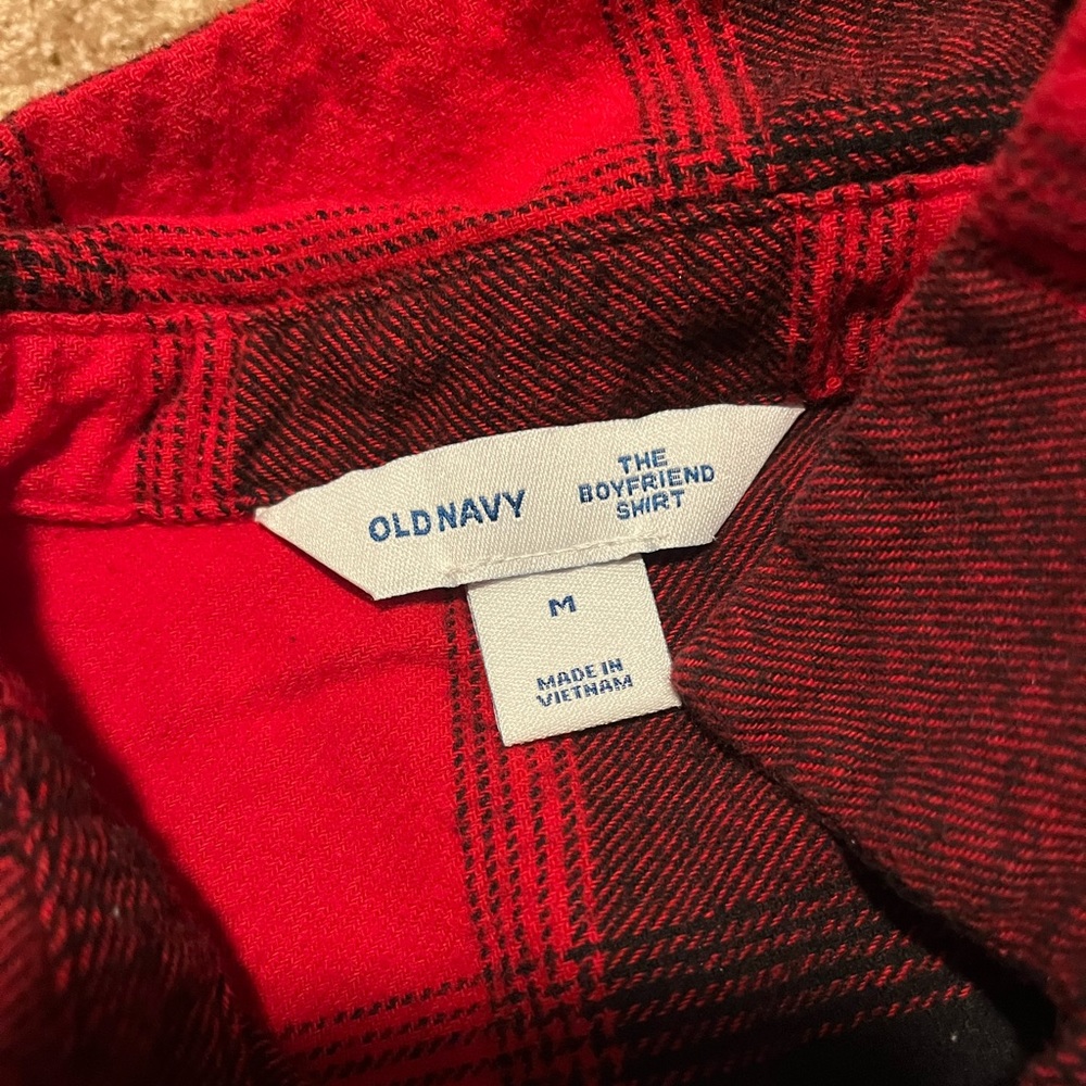 Black and Red Flannel